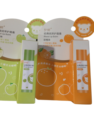 Bálsamo Sabores Naranja y Manzana