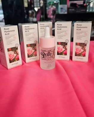 SERUM DE ROSA Y ACIDO HIALURONICO BIOAQUA 30ML