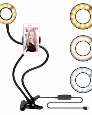 Lámpara Led con soporte para telefeno