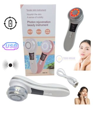 Masajeador Facial Con Luz Led
